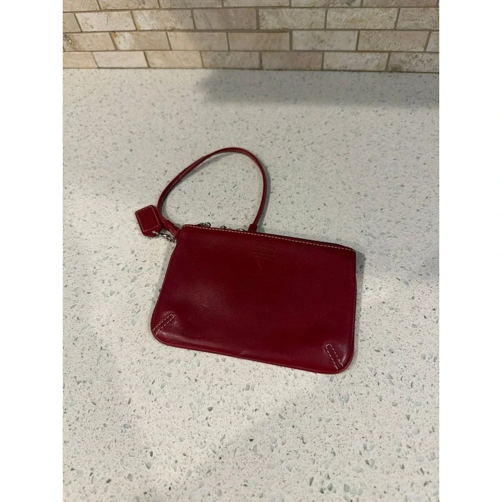 Vintage‎ red coach wristlet